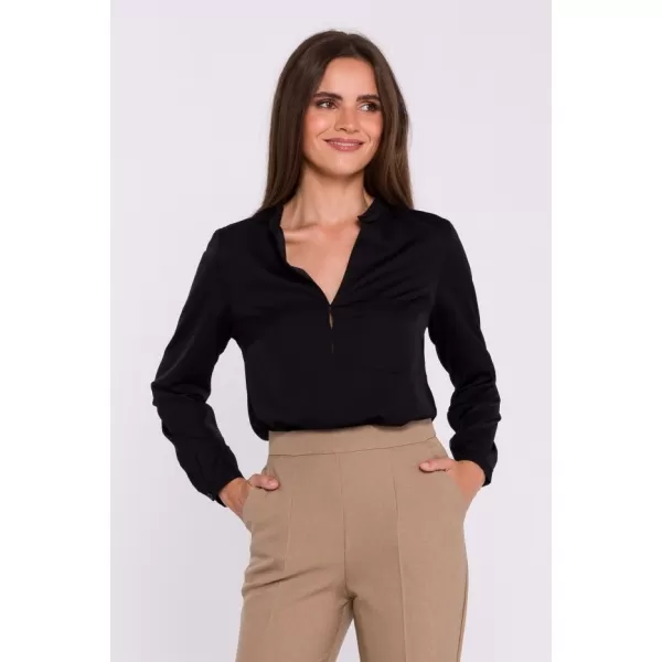  Ženska bluza STYLOVE S375 ČRNA 