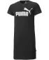 Obleka PUMA ESS+ LOGO DRESS 673493_01 PUMA ČRNA