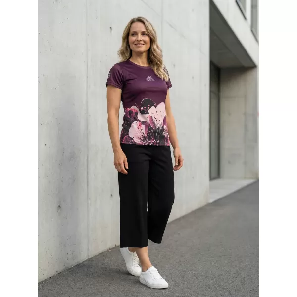  Ženska premium funkcionalna majica ALTISPORT VOJ/ALW090TR01 BORDO 
