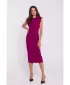 Obleka STYLOVE S382 SLIVA