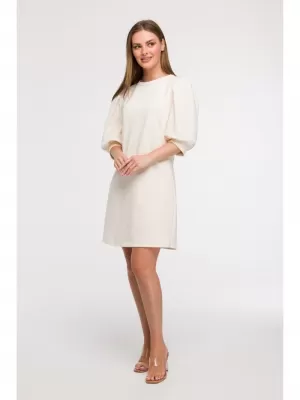 Obleka BEWEAR B291 VANILIJA