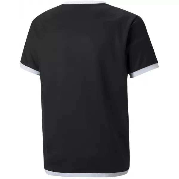  Otroški nogometni dres PUMA TEAMLIGA JERSEY JR 704925_03 PUMA ČRNA/PUMA BELA 