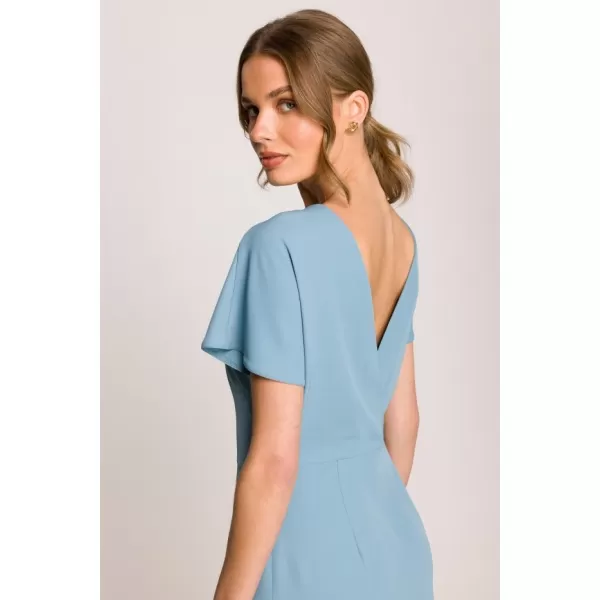  Obleka STYLOVE S398 NEBESNO MODRA 