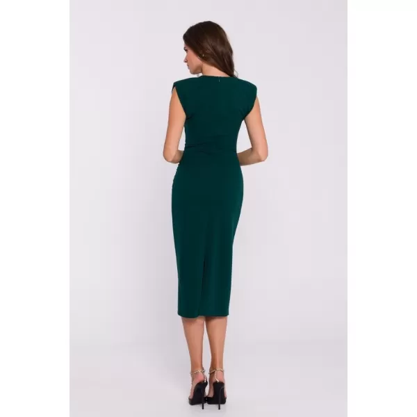  Obleka STYLOVE S382 ZELENA 