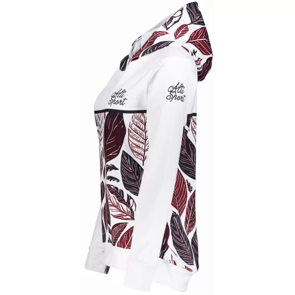  Ženski vrhunski funkcionalni pulover ALTISPORT VOJ/ALW061MI01 BELA/BORDO 