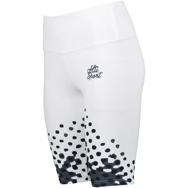  Ženske pajkice nad koleni premium ALTISPORT VOJ/ALW109LEG02 ČRNO-BELO 