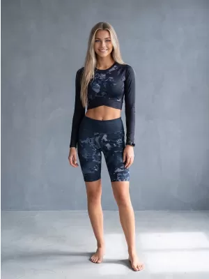 Ženske pajkice nad koleni premium ALTISPORT VOJ/ALW110LEG02 ČRNA