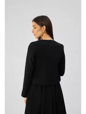 Ženska jakna STYLOVE S368 ČRNA