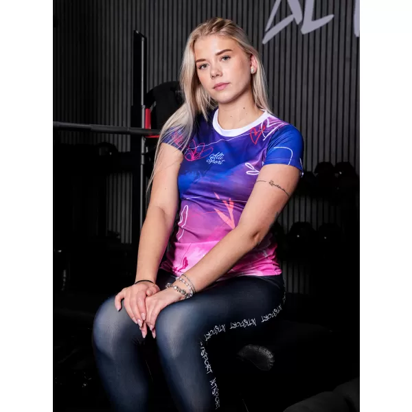  Ženska premium funkcionalna majica ALTISPORT VOJ/ALW083TR01 VIJOLIČNA 