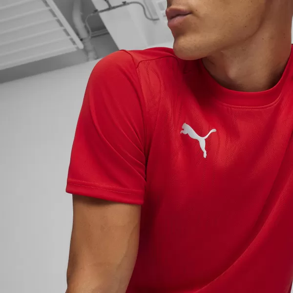  Moška funkcionalna majica PUMA TEAMFINAL TRAINING JERSEY 658557_01 PUMA RED/PUMA SILVER 
