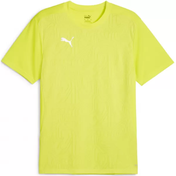  Moška funkcionalna majica PUMA TEAMFINAL TRAINING JERSEY 658557_30 ELECTRIC LIME/ ELEKTRIČNI APNO/PUMA SREBRO 