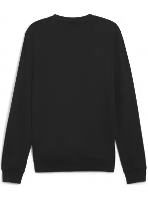 Moška jopica PUMA TEAMGOAL CASUALS CREW NECK S 658592_03 PUMA ČRNA/PUMA BELA