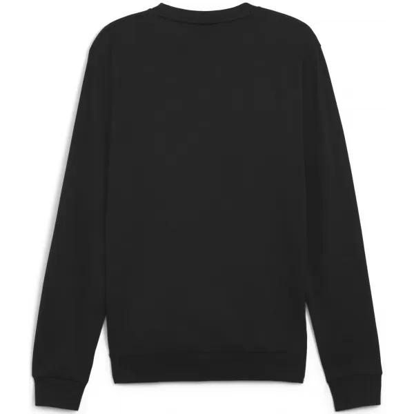  Moška jopica PUMA TEAMGOAL CASUALS CREW NECK S 658592_03 PUMA ČRNA/PUMA BELA 