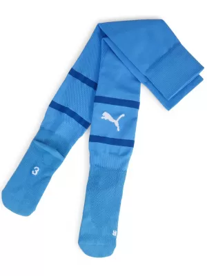 Nogometne nogavice PUMA TEAMFINAL SOCKS 705746_02 IGNITE BLUE/ IGNITE BLUE/PUMA WHITE
