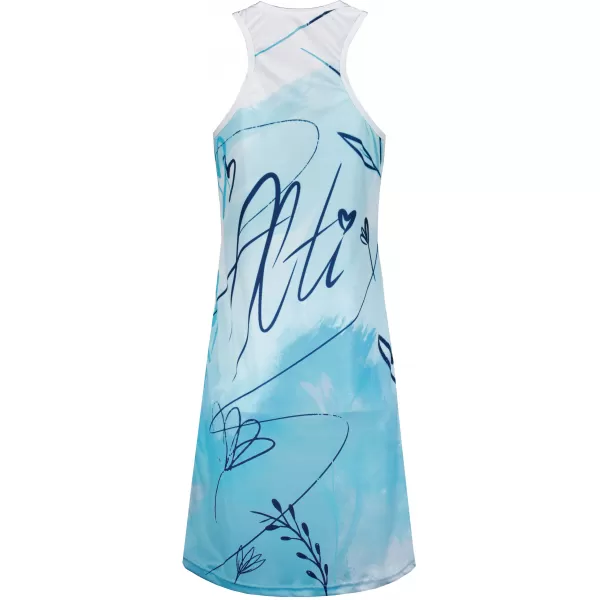  Ženska premium funkcionalna obleka ALTISPORT VOJ/ALW083SAT01 BELO MODRA 