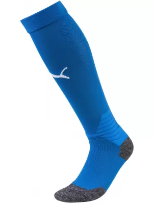 Nogometne nogavice PUMA TEAM LIGA SOCKS 703438_02 ELECTRIC BLUE L./ ELEKTRIČNO MODRO L./PUMA WHITE