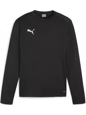 Moška jopica PUMA TEAMGOAL TRAINING SWEAT 658649_03 PUMA ČRNA/BELA/TEMNO SIVA