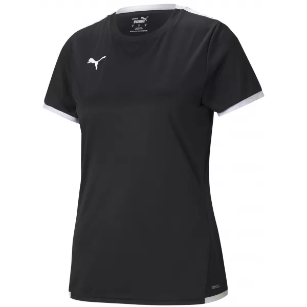  Ženska funkcionalna majica PUMA TEAMLIGA JERSEY W 704934_03 PUMA ČRNA/PUMA BELA 