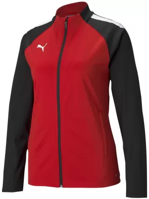 Ženska jakna PUMA TEAMLIGA TRAINING JACKET W 657252_01 PUMA RDEČA/PUMA ČRNA