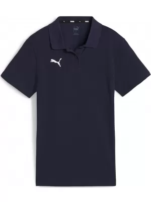 Ženska majica z ovratnikom PUMA TEAMGOAL CASUALS POLO WMN 658607_06 PUMA NAVY/PUMA WHITE