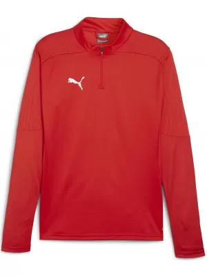 Srajca PUMA TEAMFINAL TRAINING 1/4 ZIP T 658551_01 PUMA RED/PUMA SILVER