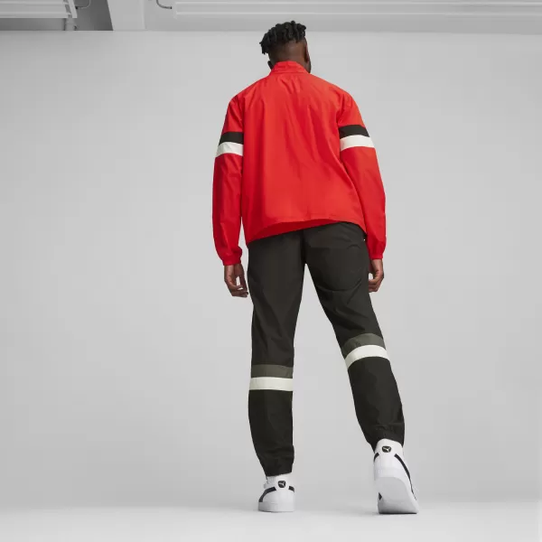  Tralna obleka PUMA TEAMRISE WVN TRACKSUIT 659036_01 PUMA RDEČA 