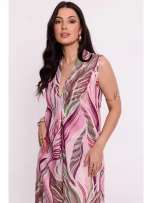 Obleka BEWEAR B283 ROZA