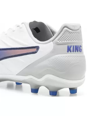 Škornji PUMA KING PRO FG/AG 107862_02 PUMA WHITE/BLUEMAZING