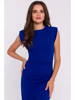Obleka STYLOVE S382 KRALJEVSKO MODRA