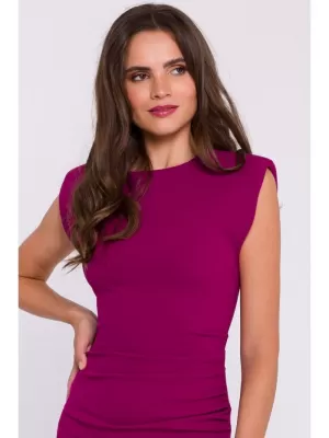 Obleka STYLOVE S382 SLIVA