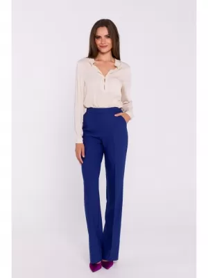 Ženske hlače STYLOVE S371 MODRA