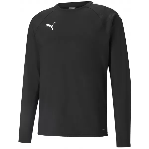  Moška jopica PUMA TEAMLIGA TRAINING SWEAT 657238_03 PUMA ČRNA/PUMA BELA 