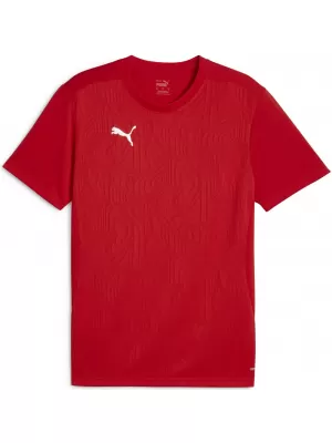 Moška funkcionalna majica PUMA TEAMFINAL TRAINING JERSEY 658557_01 PUMA RED/PUMA SILVER
