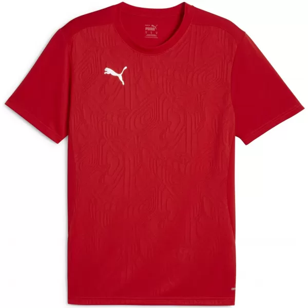  Moška funkcionalna majica PUMA TEAMFINAL TRAINING JERSEY 658557_01 PUMA RED/PUMA SILVER 