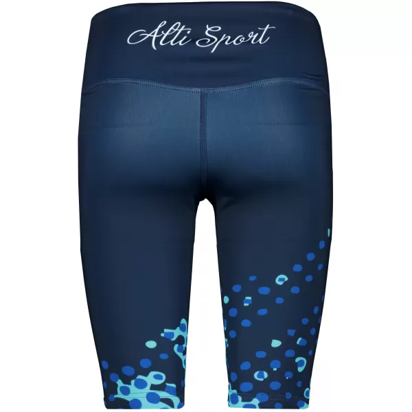  Ženske pajkice nad koleni premium ALTISPORT VOJ/ALW109LEG02 KRALJEVSKO MODRA 