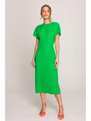 Obleka STYLOVE S398 ZELENA
