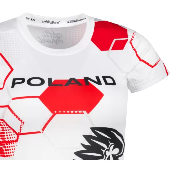  Ženska premium funkcionalna majica ALTISPORT VOJ/ALW036PL/TR01 HEKSA-WHT 