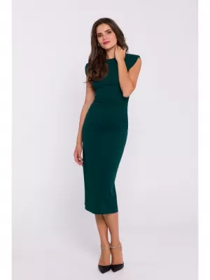 Obleka STYLOVE S382 ZELENA