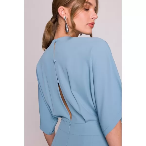  Ženski kombinezon STYLOVE S395 NEBESNO MODRA 