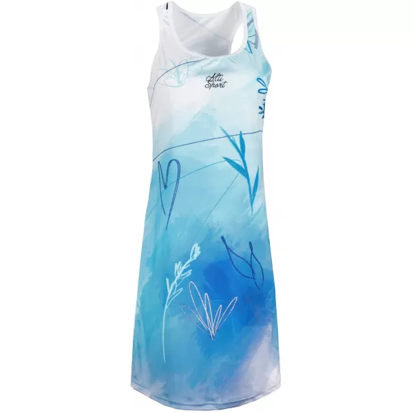  Ženska premium funkcionalna obleka ALTISPORT VOJ/ALW083SAT01 BELO MODRA 