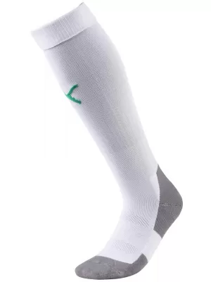 Nogometne nogavice PUMA TEAM LIGA SOCKS CORE 703441_15 PUMA BELA/PAPRIKA ZELENA
