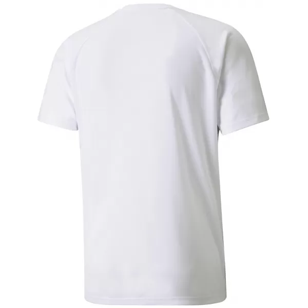  Moška funkcionalna majica PUMA TEAMLIGA STRIPED JERSEY 704920_04 PUMA BELA/PUMA ČRNA 