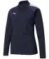 Ženska jakna PUMA TEAMLIGA TRAINING JACKET W 657252_06 PEACOAT/ PEACOAT/PUMA BELA