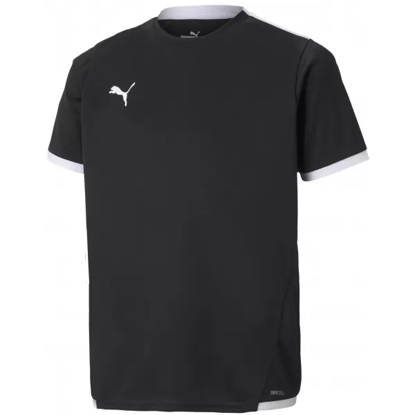  Otroški nogometni dres PUMA TEAMLIGA JERSEY JR 704925_03 PUMA ČRNA/PUMA BELA 