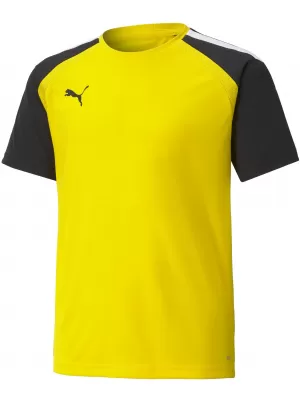 T -majica PUMA TEAMPACER JERSEY JR 704926_07 KIBERNETSKA RUMENA/ ČRNA/ BELA