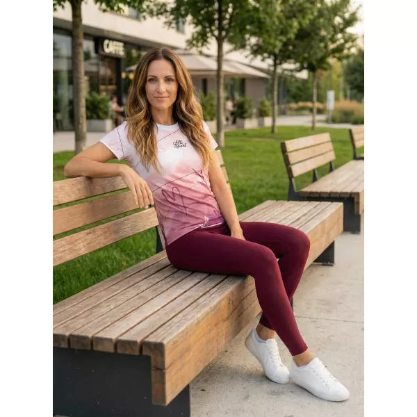  Ženska premium funkcionalna majica ALTISPORT VOJ/ALW083TR01 BELO ROZA 