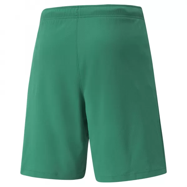  Kratke hlače PUMA TEAMRISE SHORT 704942_05 PEPPER GREEN/ PEPPER ZELENA/PUMA BELA 