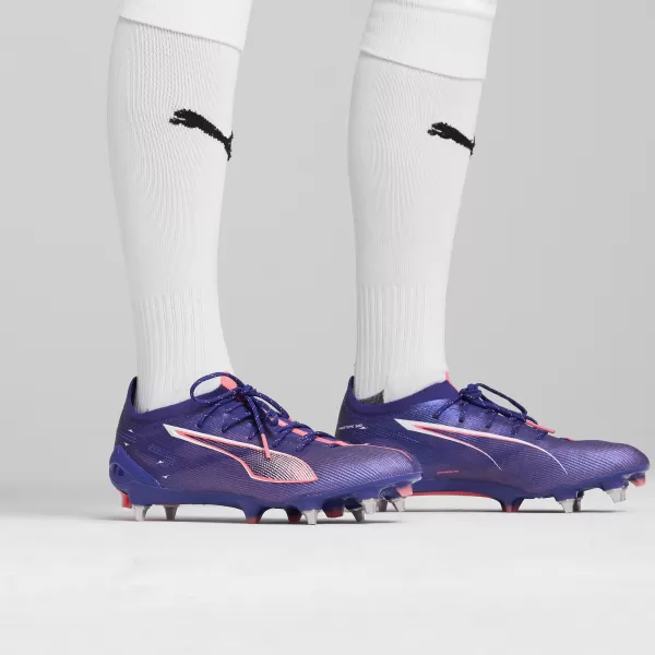  Škornji PUMA ULTRA 5 ULTIMATE MXSG 107883_01 LAPIS LAZULI/ LAPIS LAZULI/PUMA WHITE 