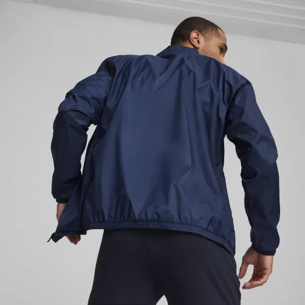  Jakna PUMA TEAMGOAL ALL WEATHER JACKET 659038_06 PUMA NAVY/PUMA WHITE 