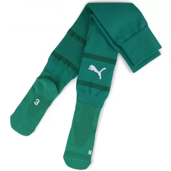  Nogometne nogavice PUMA TEAMFINAL SOCKS 705746_05 SPORT GREEN/ SPORT GREEN/PUMA WHITE 